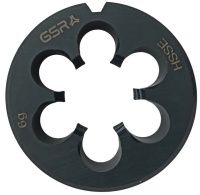 Плашка круглая метрическая резьба М8х1,25 HSSE-Vap DIN EN 22568 (DIN 223) GSR, B00409210
